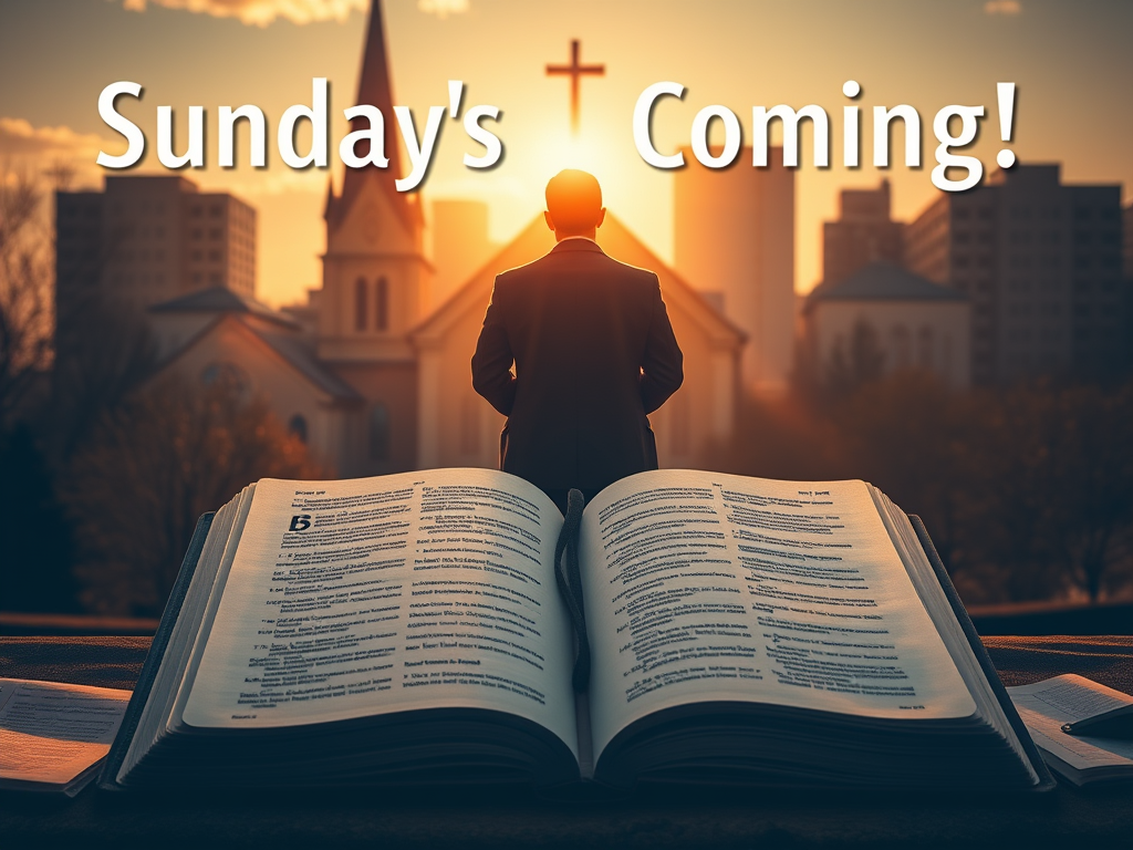 SUNDAY’S COMING!